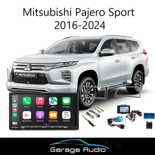 Mitsubishi Pajero Sport 2015- 2023 car stereo apple carplay