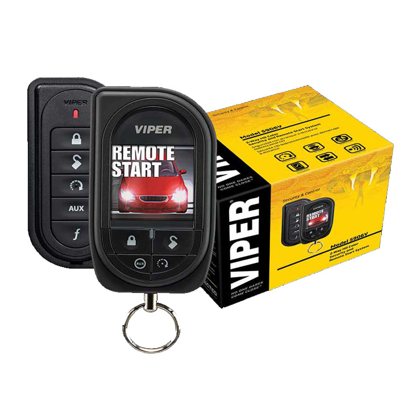 Viper 5906VR 2-Way OLED Colour Security with Remote Start car alarm