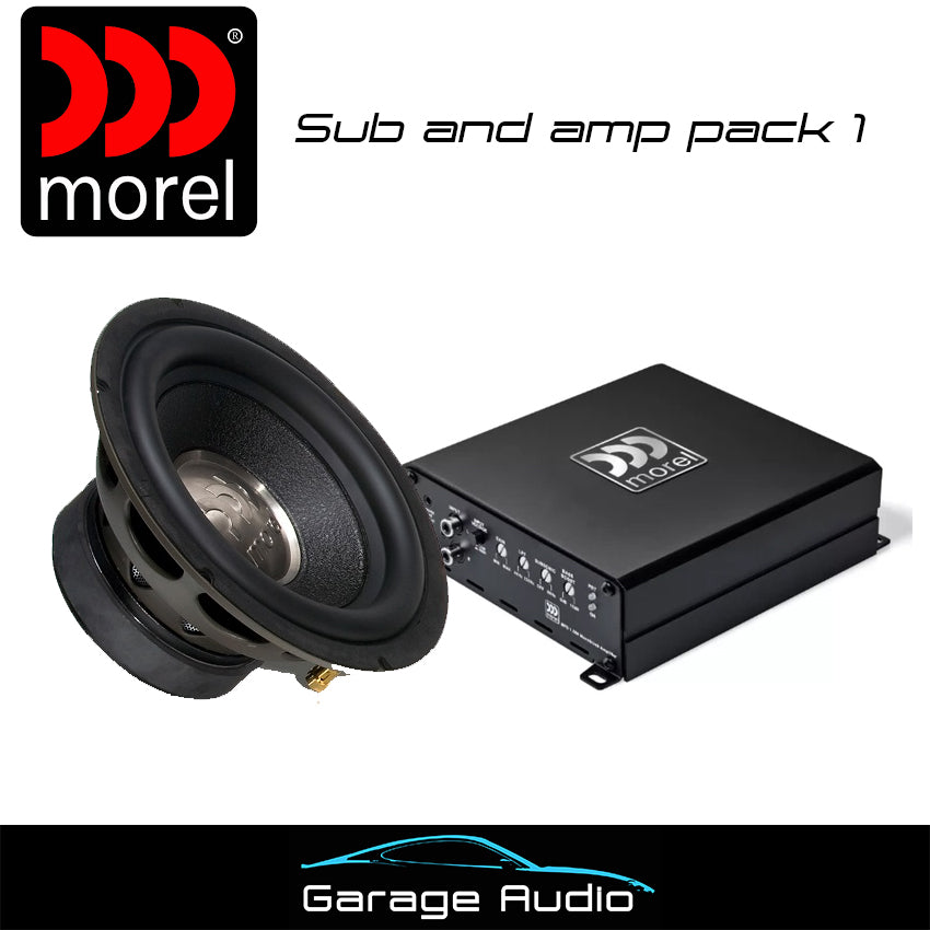 Morel Sub and Amp Pack 1

Contains:

Morel MPD Mono Amplifier

Morel Primo 12" Subwoofer