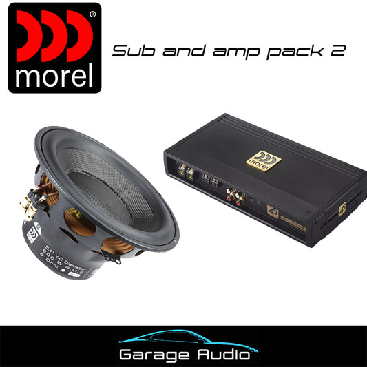 Morel Sub and Amp Pack 2

Contains:

Morel MPS Mono Limited Amplifier

Morel Ultimo Ti SC 12" Subwoofer