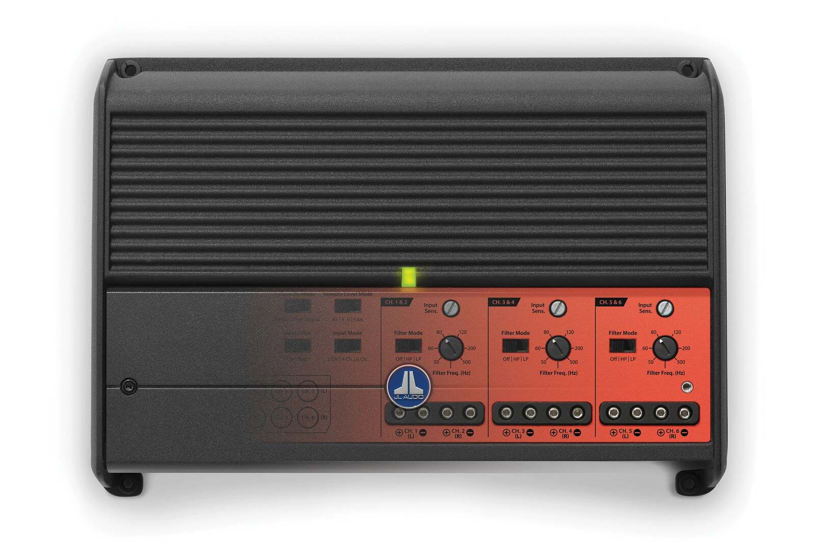 JL audio XMD6006 6 channel marine amplifier 24V