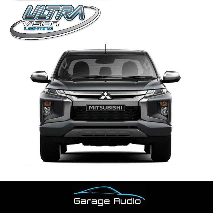 Mitsubishi Triton MR Nov 2018-on Behind Grille Light Bar Kit