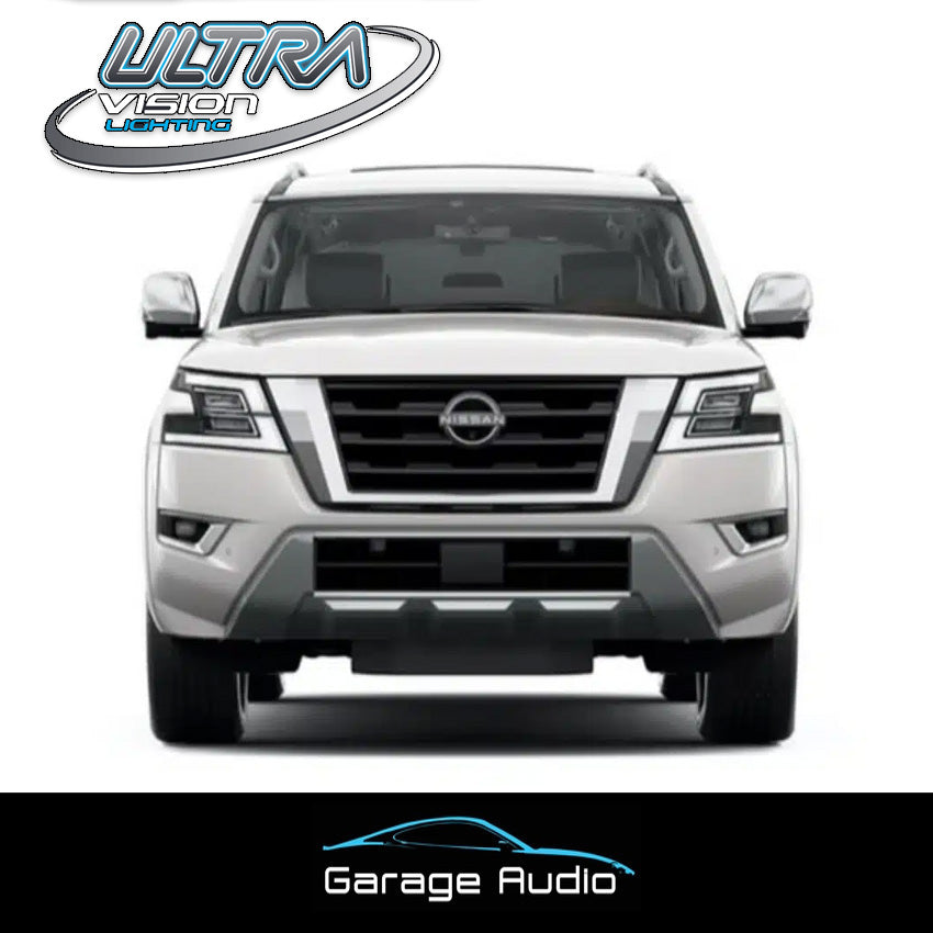 Nissan Patrol Y62 Series 5 2020-on Behind Grille Light Bar Kit