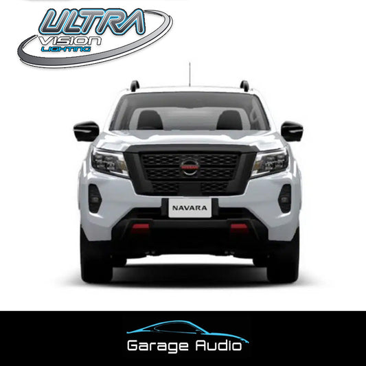 Nissan Navara Series 5 NP300 D23 2021-on Behind Grille Light Bar Kit