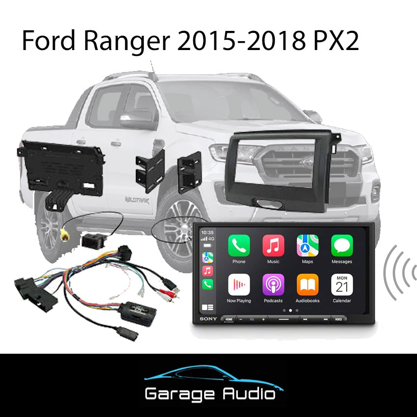 Ford Ranger 2015-2018 PX2 Car stereo with apple carplay android auto