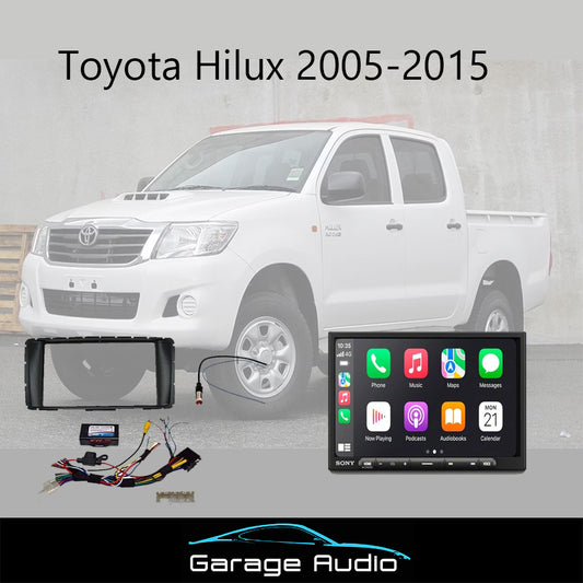 Toyota Hilux 2015-2024 car stereo with apple carplay kit