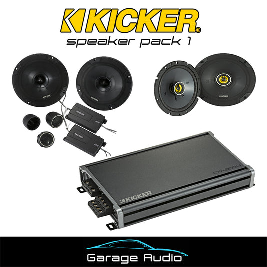 Kicker component speakers

Kicker coaxial speakers

Kicker 5 channel amplifier