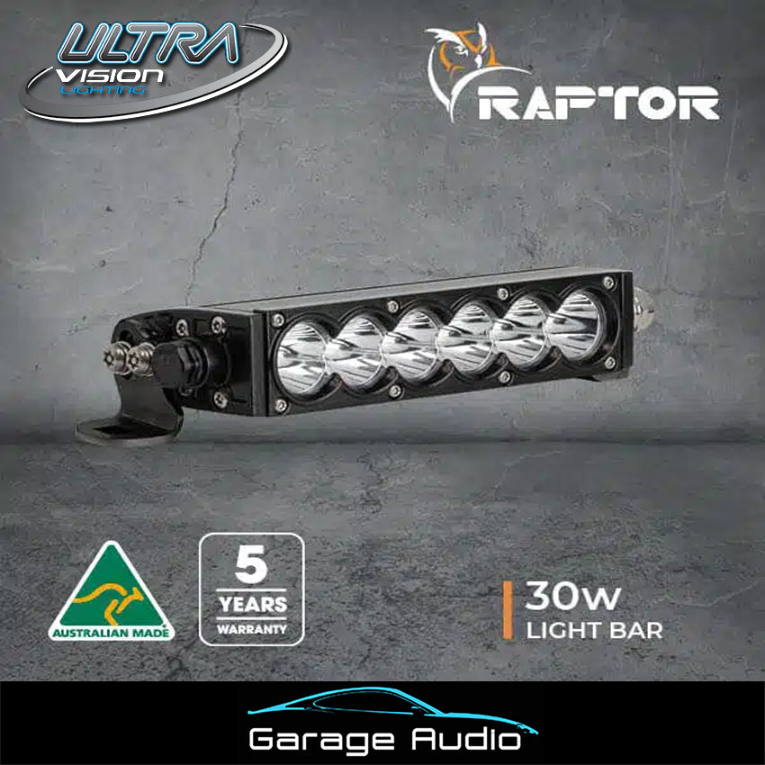 Raptor 30 LED 8.5″ Light Bar