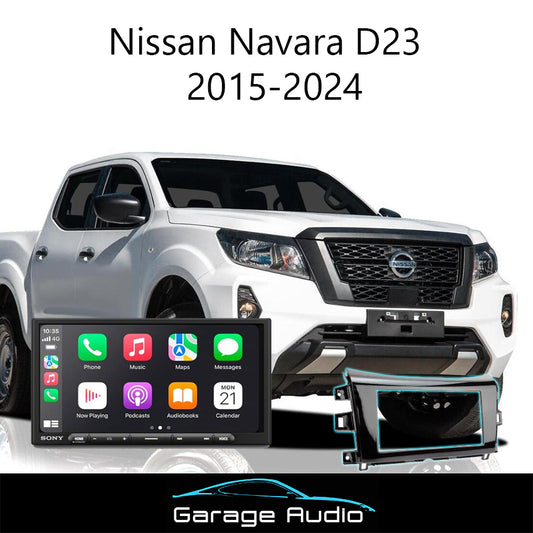 Nissan Navara D23 2015-2024 car stereo apple carplay