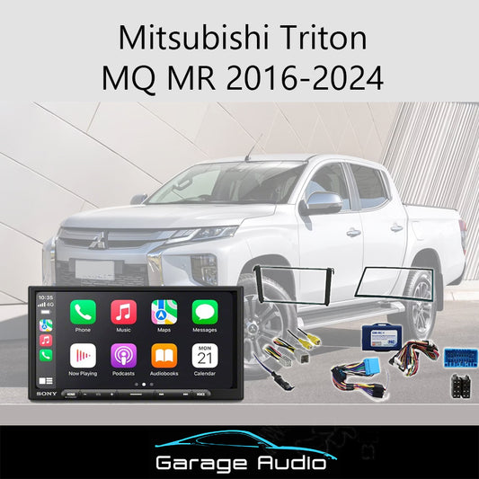 Mitsubishi Triton 2016-2024 MQ MR car stereo apple carplay