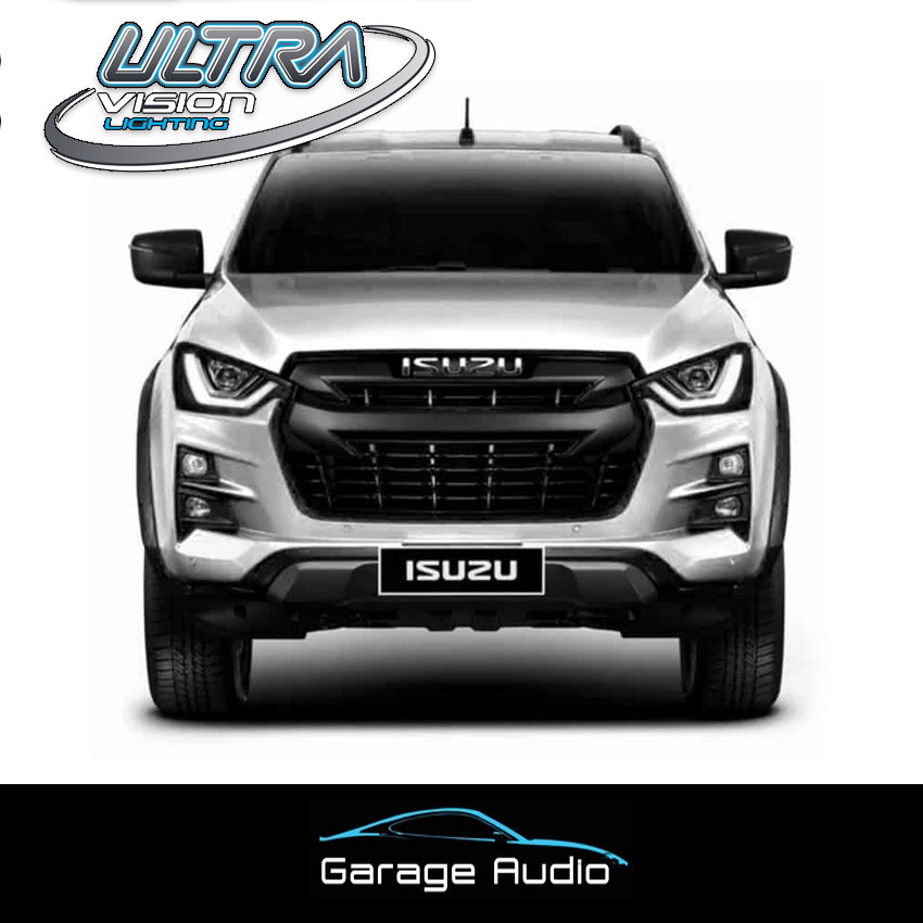 Isuzu D-Max RG 2021-on Behind Grille Light Bar Kit